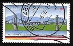 Stamps Germany -  Puente sobre el rio Salzach