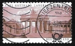 Stamps Germany -  Puerta de Brandenburg Berlin 