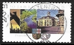 Sellos de Europa - Alemania -      50th Anniv of Federal Republic of Saarland