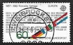 Stamps Germany -  50th Anniv of Federal Republic of Saarland