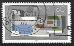 Stamps Germany -  Europa Arquitectura moderna