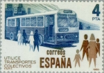 Stamps Spain -  TRANSPORTE PUBLICO AUTOBÚS