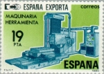 Stamps Spain -  ESPAÑA EXPORTA MAQUINAS HERRAMIENTAS