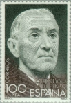 Stamps Spain -  PERSONAJES FAMOSOS RAMON PEREZ DE AYALA