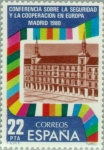 Stamps Spain -  CONFERENCIA SEGURIDAD Y COOPERACIÓN EN EUROPA