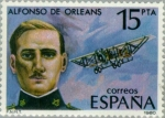 Stamps Spain -  PIONEROS AVIACIÓN ESPAÑOLA Alfonso de Orleans