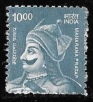 Stamps : Asia : India :  India-cambio