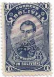 Stamps America - Bolivia -  Efigies diversas y escudo