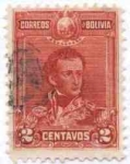 Stamps : America : Bolivia :  Mariscal Sucre
