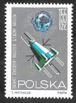 Stamps Poland -  1410 - Conquista Espacial