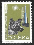 Stamps Poland -  1408 - Conquista Espacial