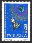 Stamps Poland -  1411 - Conquista Espacial