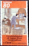 Stamps Japan -  Scott#3004c Intercambio 1,00 usd 80 y. 2007