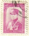 Stamps Iran -  IRAN 1935 Scott 828 Sello º Shah Reza Pahlavi Stamp