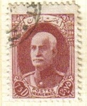 Stamps Iran -  IRAN 1935 Scott 848 Sello Usado Shah Reza Pahlavi Stamp