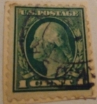 Stamps United States -  George Washington 