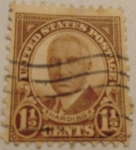 Stamps United States -  Harding