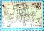 Stamps Japan -  Scott#2066 Intercambio 0,60 usd 80 y. 1990
