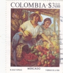 Stamps : America : Colombia :  MERCADO