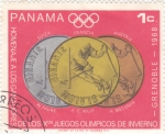 Sellos de America - Panam� -  OLIMPIADA DE GRENOBLE
