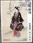 Stamps Japan -  Scott#1390 Intercambio 0,20 usd 50 y. 1980