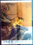 Sellos de Asia - Japn -  Scott#2730 Intercambio 0,40 usd 80 y. 2000