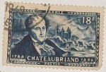 Stamps France -  CHATEAUBRIAND 1768-1848