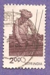 Stamps : Asia : India :  INTERCAMBIO