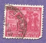 Stamps : Asia : India :  INTERCAMBIO