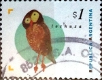 Stamps Argentina -  Intercambio 1,40 usd 1 peso. 1995