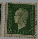 Stamps France -  Edmond Dulac