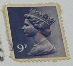 Stamps United Kingdom -  Queen Elizabet II