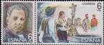 Stamps Spain -  MAESTROS DE ZARZUELA Amadeo Vives-Maruxa