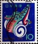 Stamps Japan -  Scott#1237 Intercambio 0,20 usd 10 y. 1975