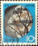 Stamps Japan -  Scott#1132 Intercambio 0,20 usd 10 y. 1972