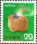 Stamps Japan -  Scott#1351 Intercambio 0,20 usd 20 y. 1978