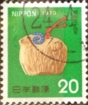 Stamps Japan -  Scott#1351 Intercambio 0,20 usd 20 y. 1978