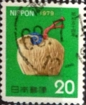 Stamps Japan -  Scott#1351 Intercambio 0,20 usd 20 y. 1978