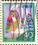 Stamps Japan -  Scott#1654 Intercambio 0,25 usd 40 y. 1985
