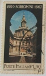 Stamps : Europe : Italy :  1599 BORROMINI 1667