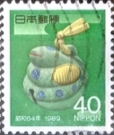 Stamps Japan -  Scott#1812 Intercambio 0,35 usd 40 y. 1988