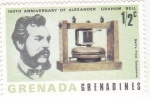 Sellos de America - Granada -  100 Aniversario de Alexander Graham Bell
