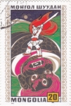 Stamps Mongolia -  heroe infantil