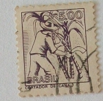 Stamps Brazil -  CORTADOR DE CAÑA