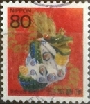 Stamps Japan -  Scott#2723 Intercambio 0,40 usd 80 y. 1999