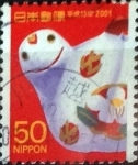 Stamps Japan -  Scott#2750 Intercambio 0,35 usd 50 y. 2000