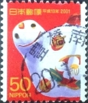 Stamps Japan -  Scott#2750 Intercambio 0,35 usd 50 y. 2000