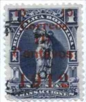 Stamps America - Bolivia -  Timbres Fiscales sobrecargados