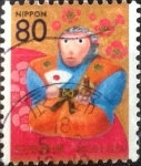 Stamps Japan -  Scott#2872 Intercambio 1,10 usd 80 y. 2003