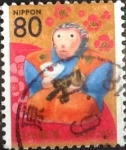 Stamps Japan -  Scott#2872 Intercambio 1,10 usd 80 y. 2003